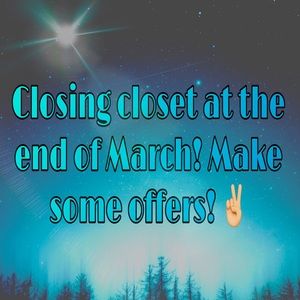 EVERYTHING MUST GO! 🎉🎉🎉make me some offers!!